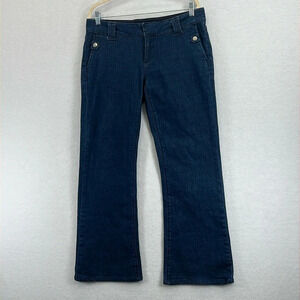 Banana Republic Urban Trousers Jeans Women’s Sz 8* Med Wash Bootcut Mid Rise